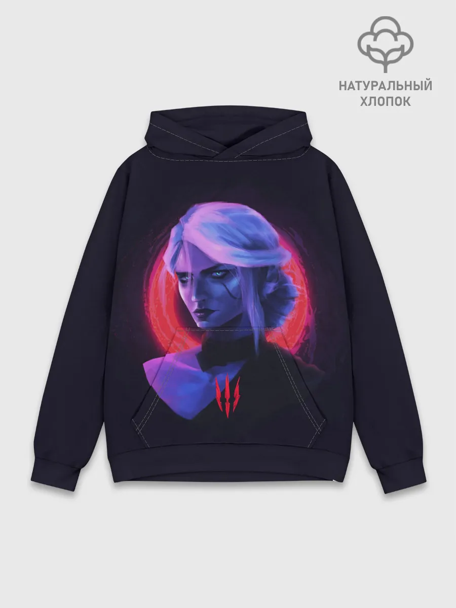 Худи мужской база хлопок / Цири | Ведьмак