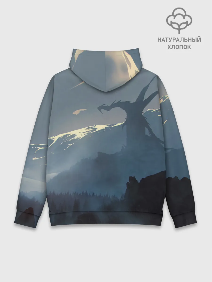 Худи мужской база хлопок / Ведьмак