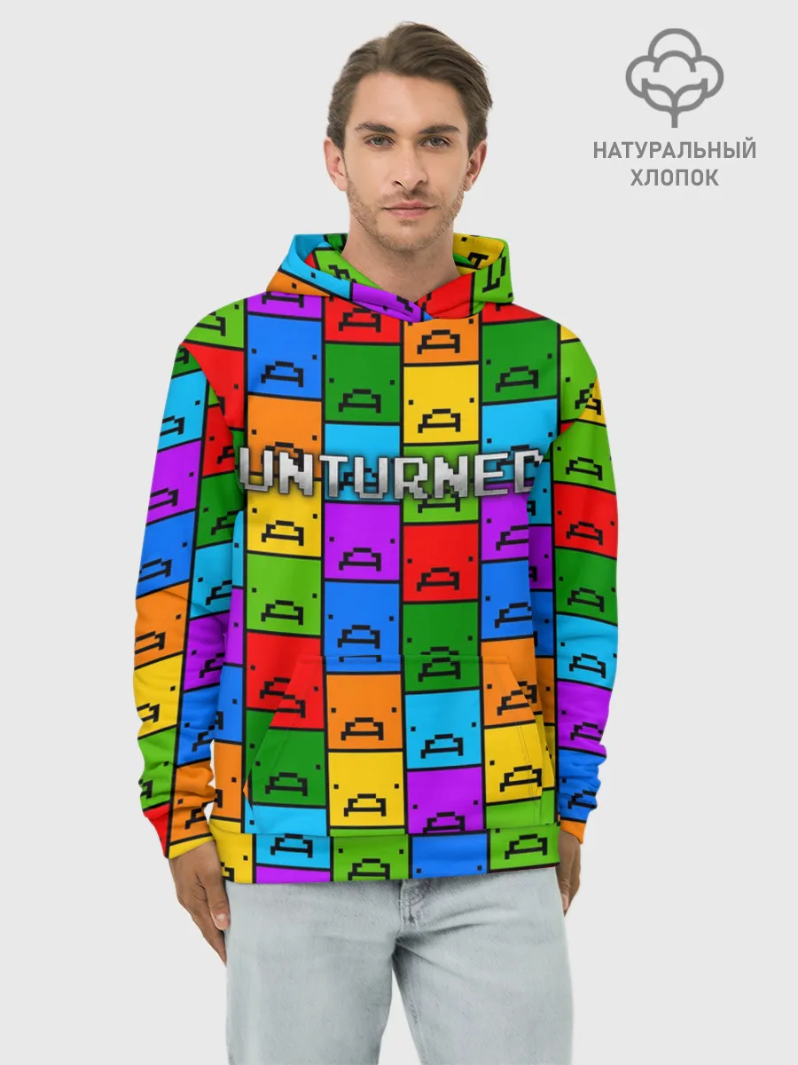 Худи мужской база хлопок / UNTURNED
