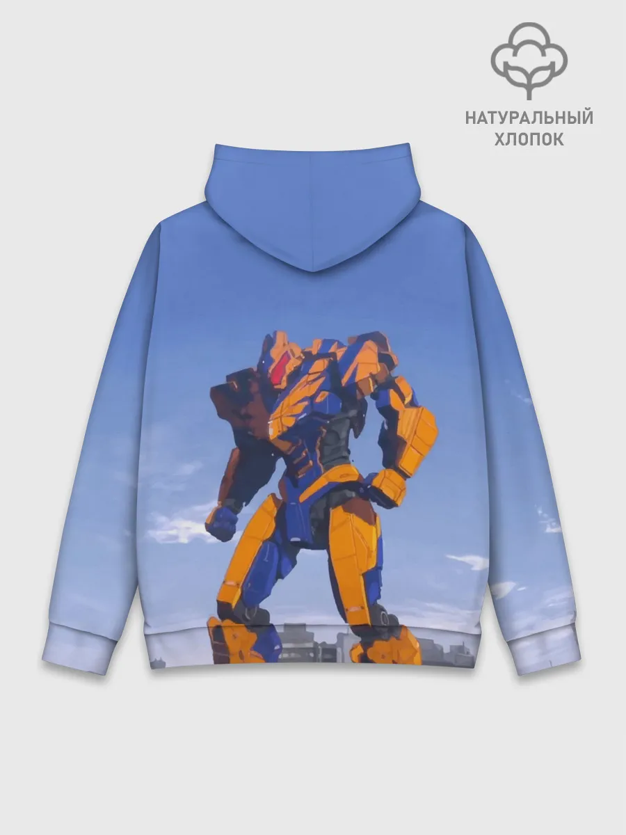 Худи мужской база хлопок / Тихоокеанский рубеж