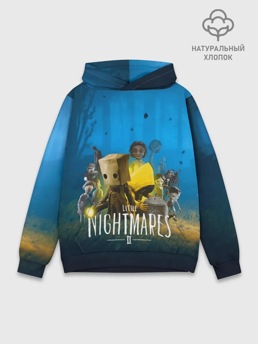 Худи мужской база хлопок / LITTLE NIGHTMARES 2