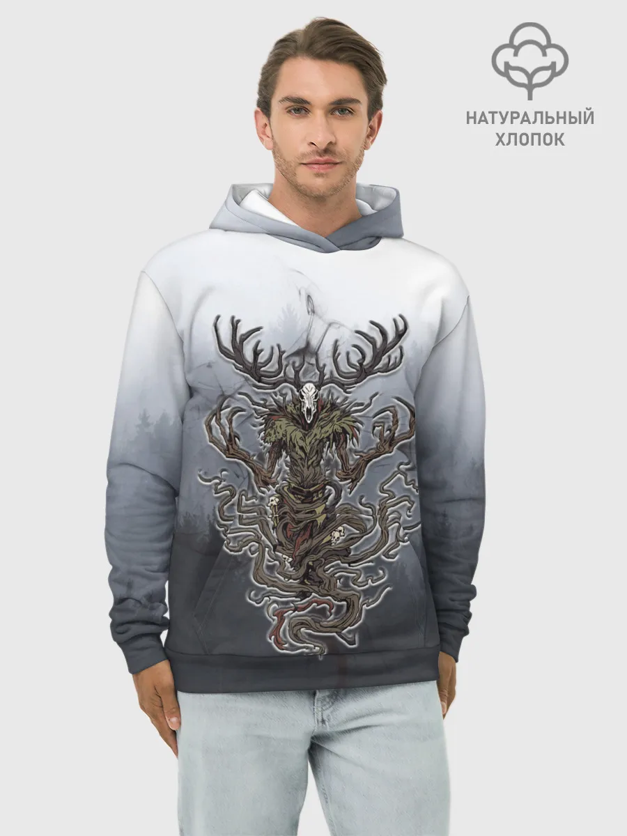 Худи мужской база хлопок / Леший