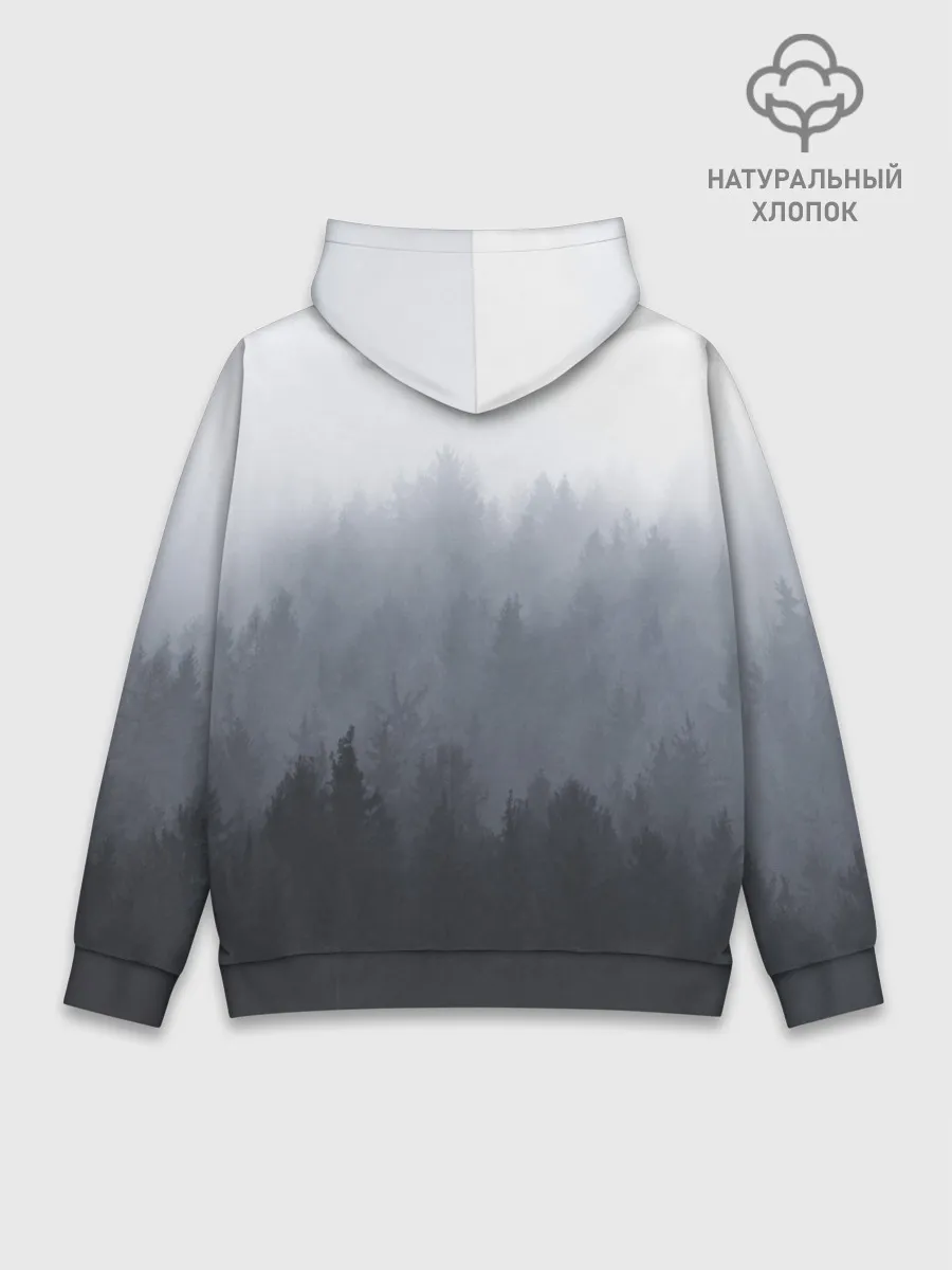 Худи мужской база хлопок / Леший