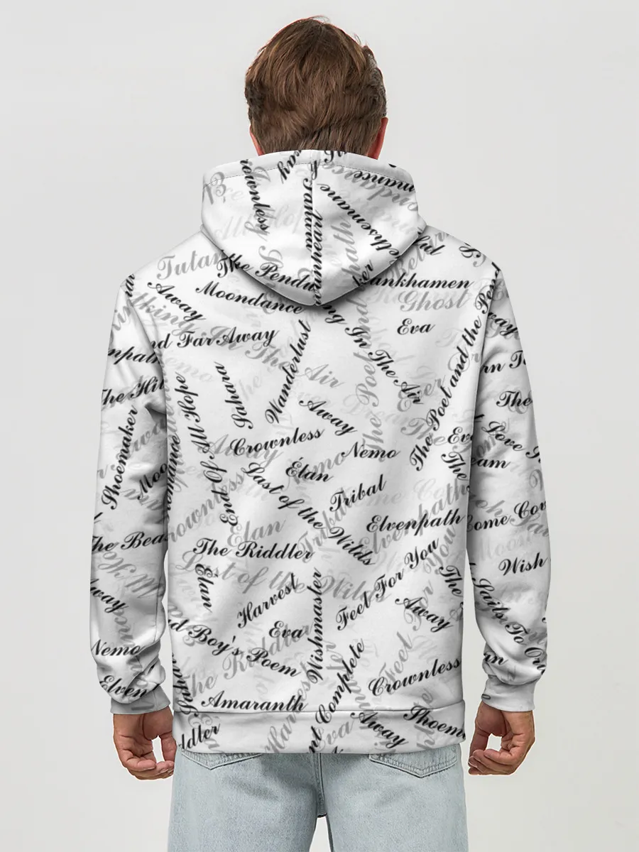 Худи мужской база хлопок / Nightwish Songs / Найтвиш песни