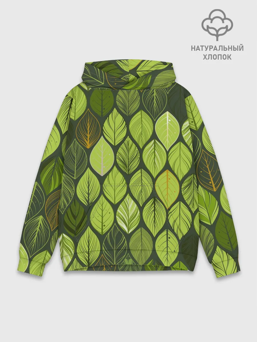 Худи мужской база хлопок / ЛЕСНАЯ БРОНЯ