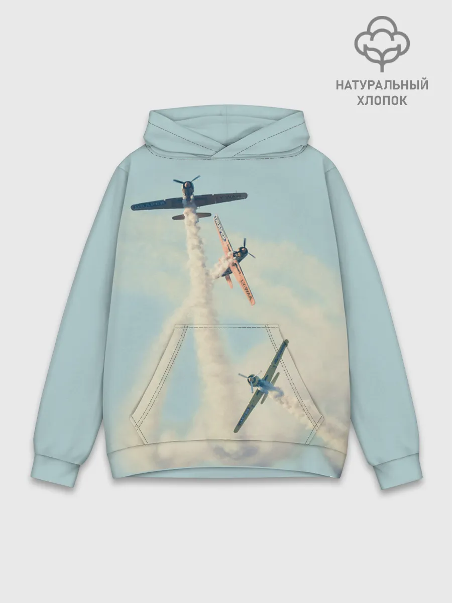 Худи мужской база хлопок / Planes