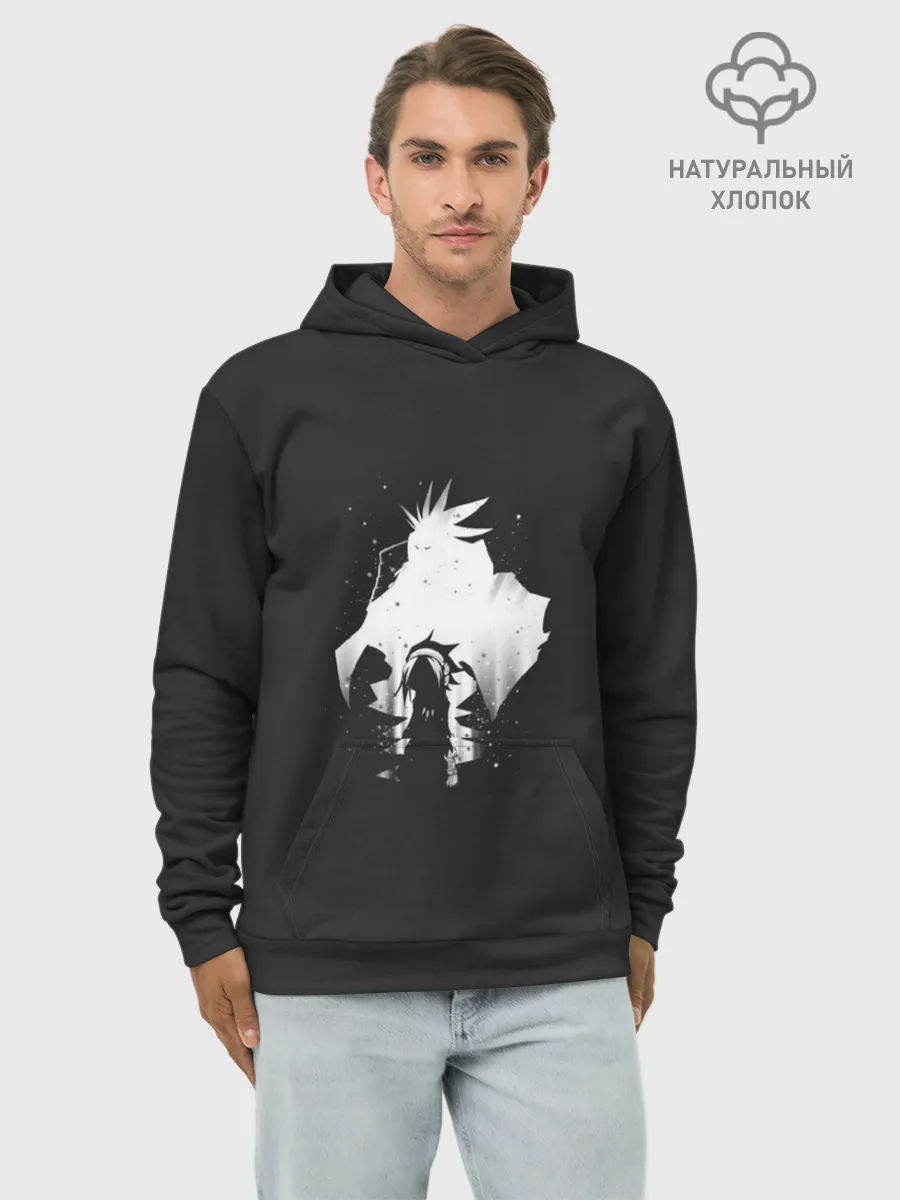 Худи мужской база хлопок / Legendary Duo