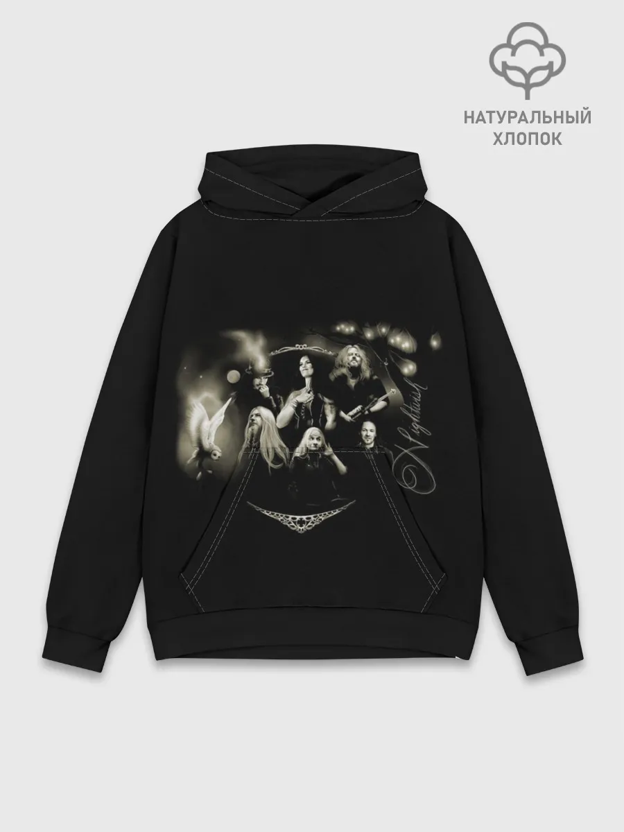 Худи мужской база хлопок / Nightwish Art