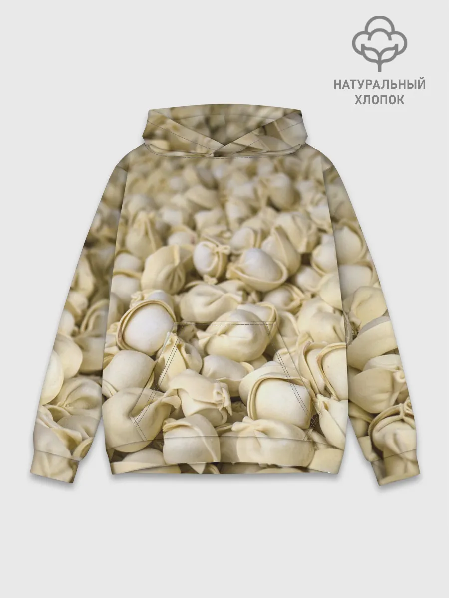 Худи мужской база хлопок / Пельмени