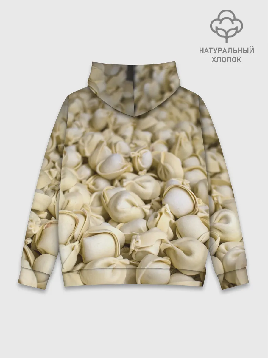 Худи мужской база хлопок / Пельмени
