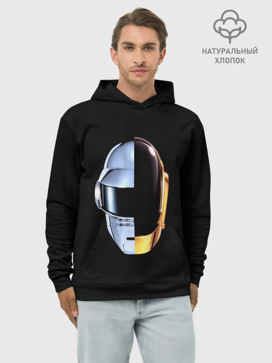 Худи мужской база хлопок / Daft Punk