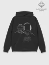 Худи мужской база хлопок / Daft Punk