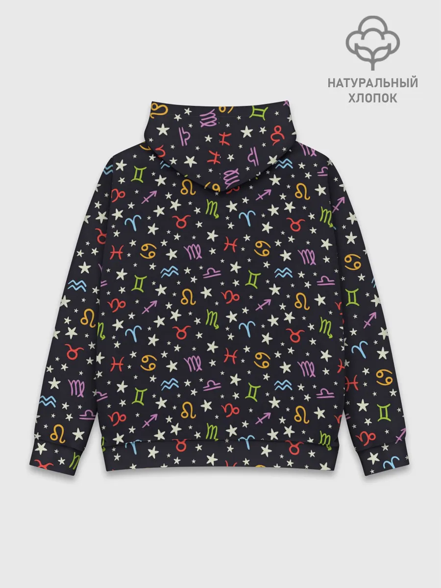 Худи мужской база хлопок / Знаки Зодиака