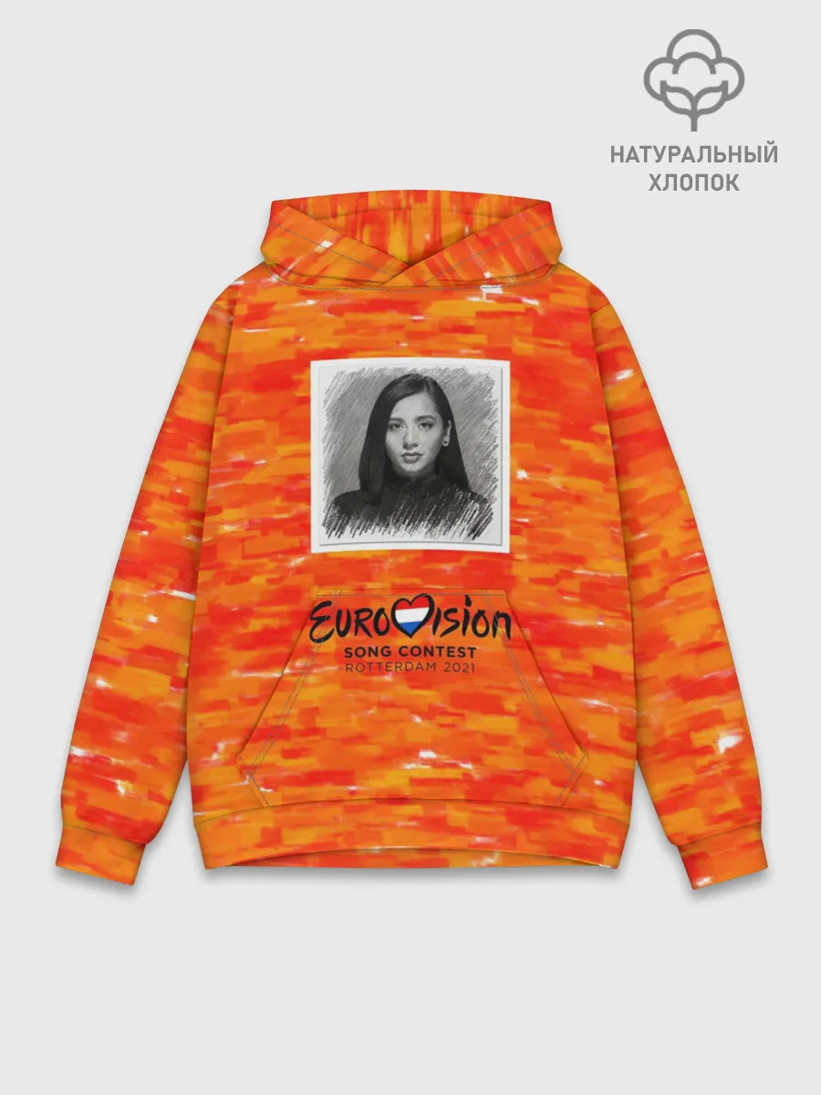 Худи мужской база хлопок / Евровидение 2021 $