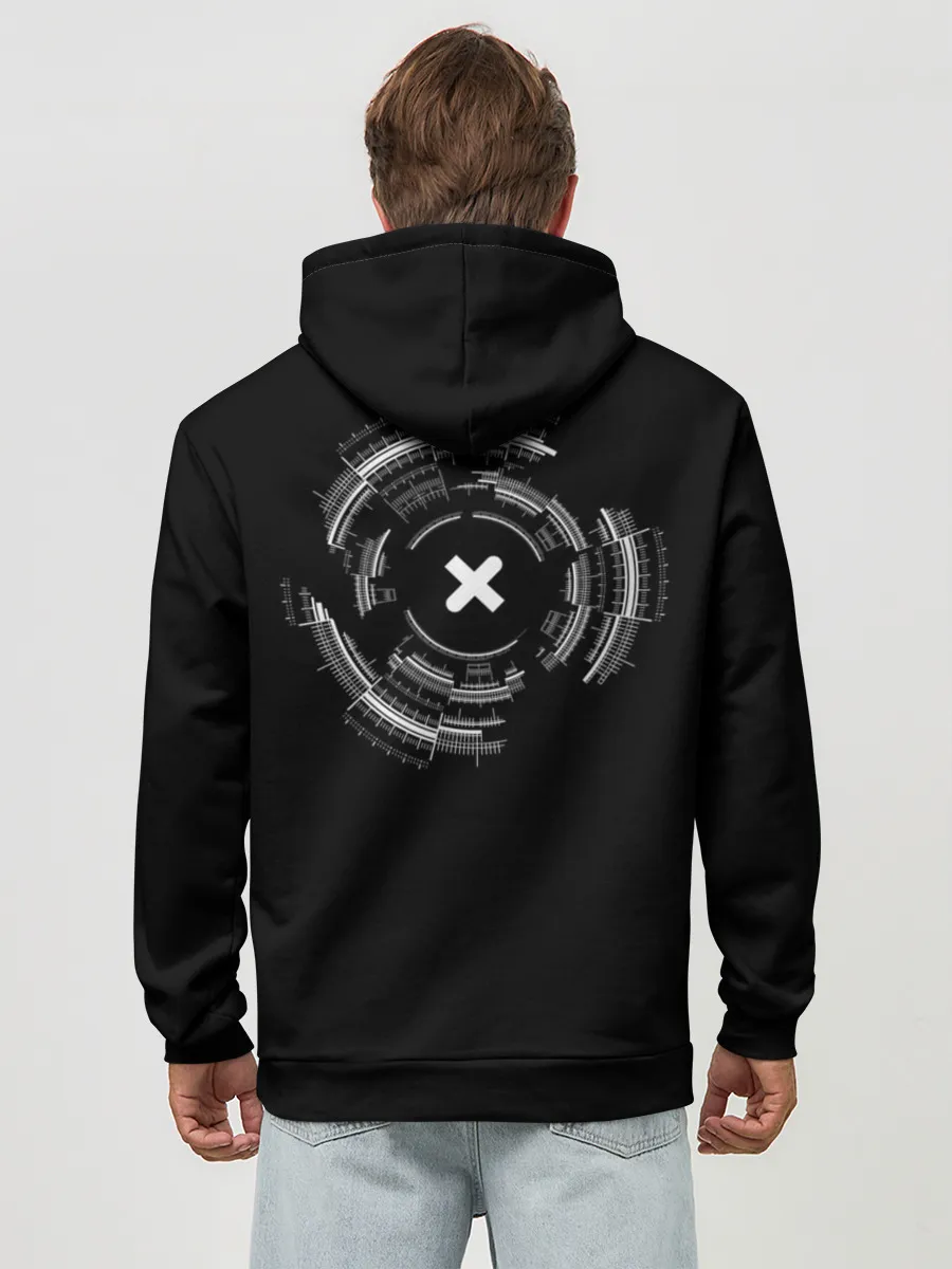 Худи мужской база хлопок / Андроид XBOT 4000