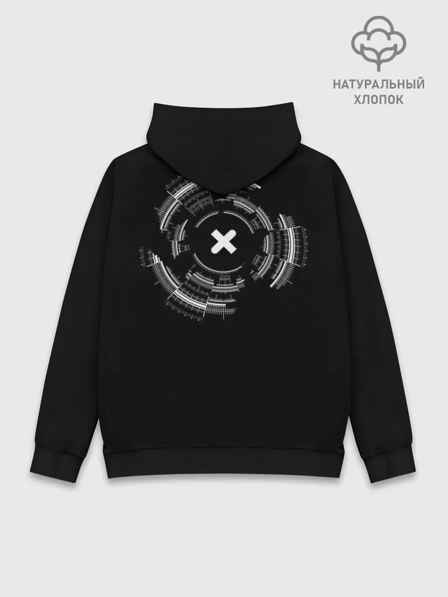 Худи мужской база хлопок / Андроид XBOT 4000