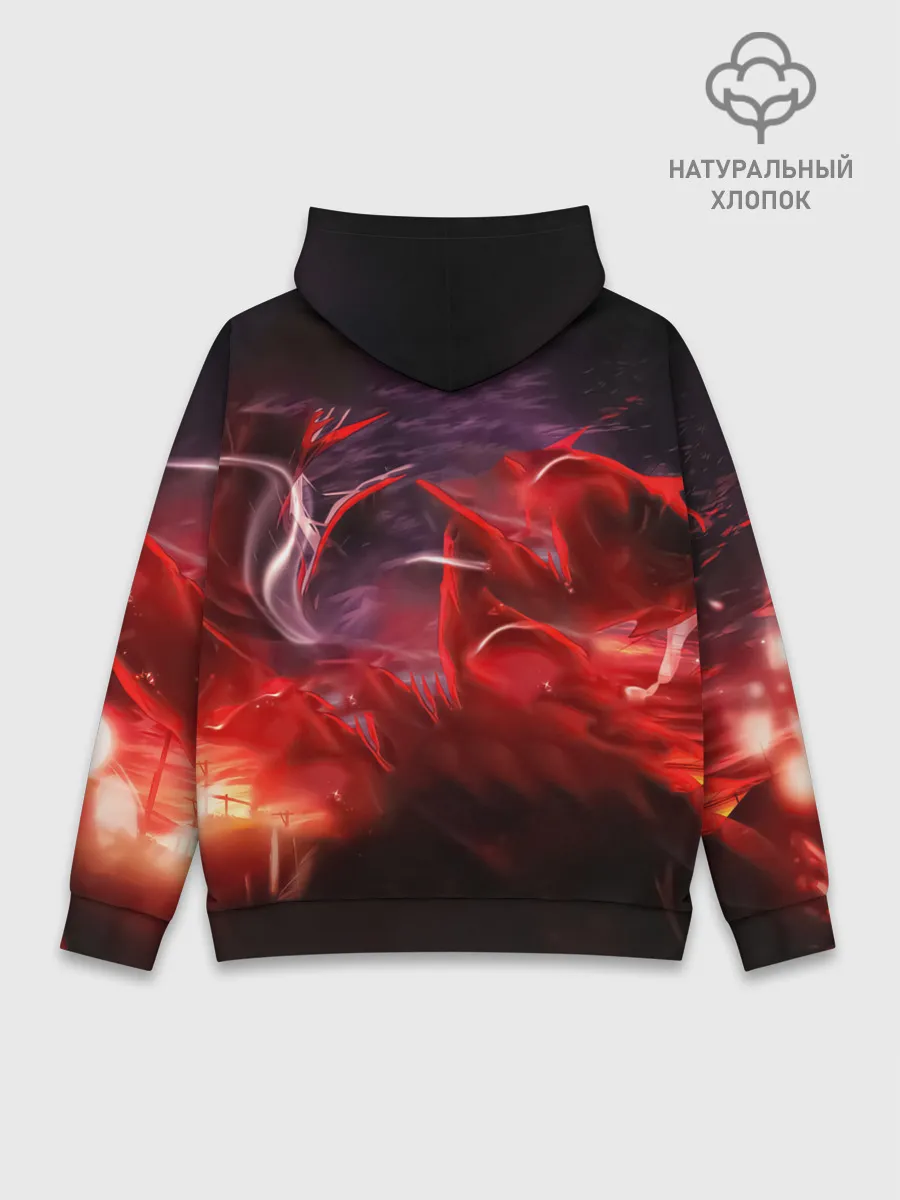 Худи мужской база хлопок / Загадочный Канеки Кен