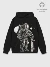 Худи мужской база хлопок / Скейтер Астронавт
