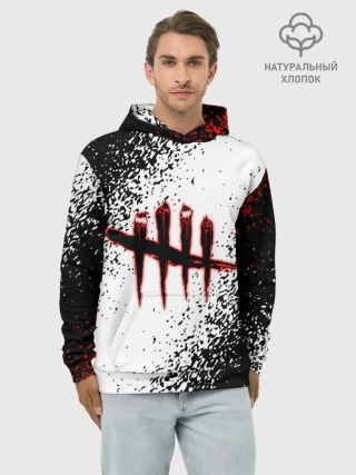 Худи мужской база хлопок / Dead by Daylight