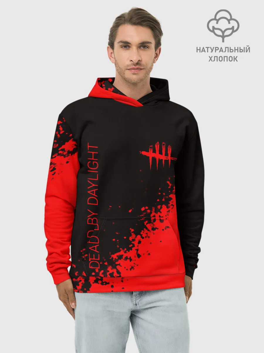 Худи мужской база хлопок / Dead by Daylight.