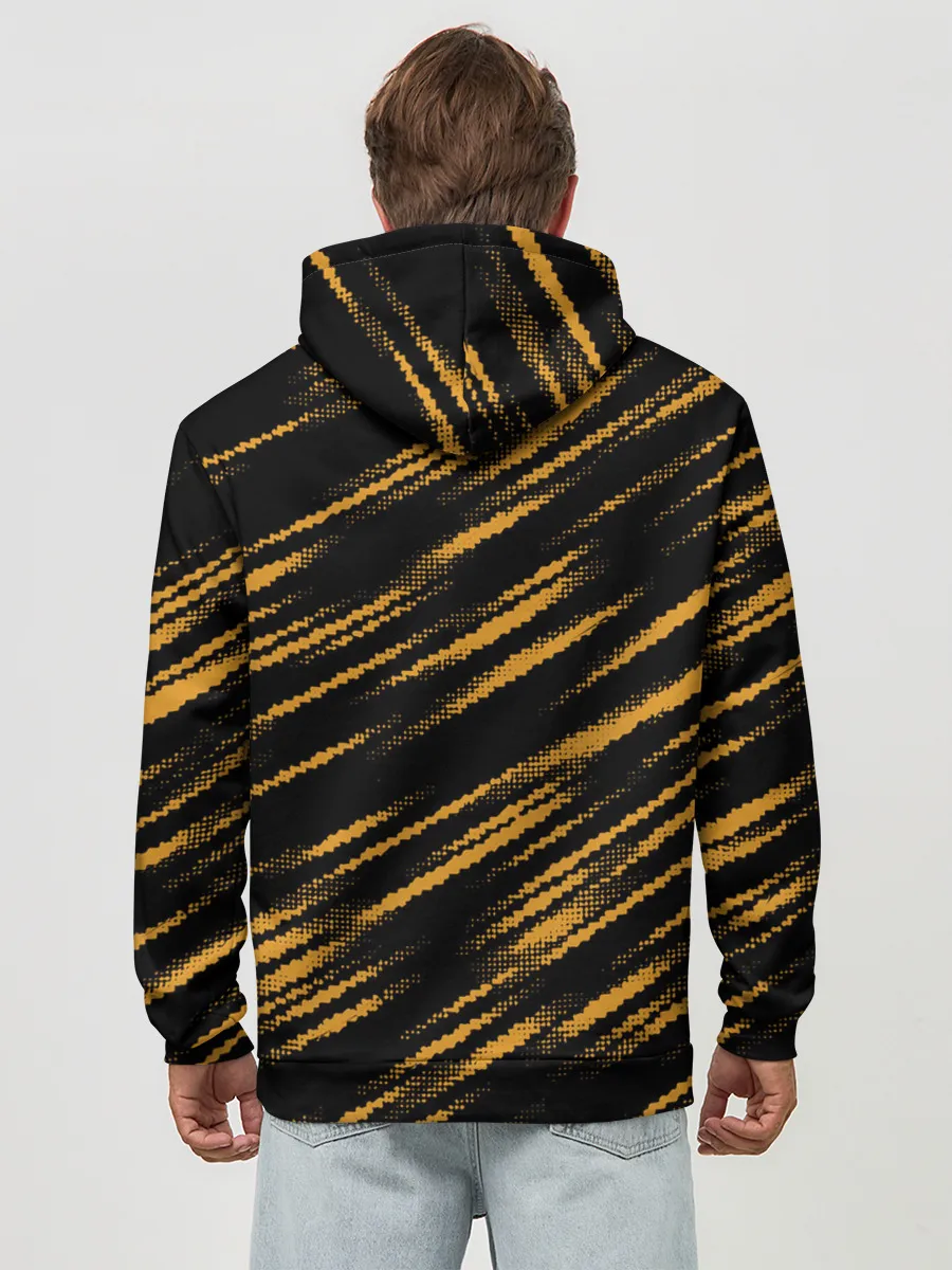 Худи мужской база хлопок / Bumblebee