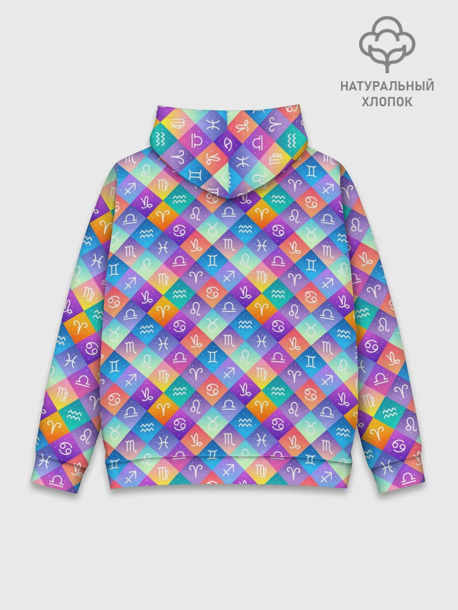 Худи мужской база хлопок / Знаки Зодиака