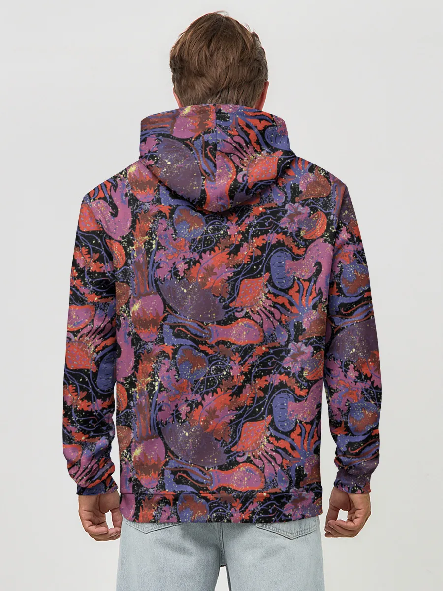 Худи мужской база хлопок / Медузы