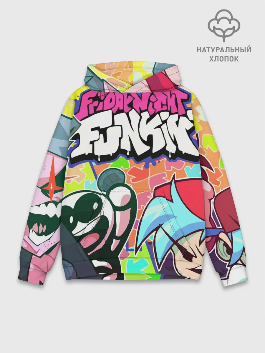 Худи мужской база хлопок / Friday night funkin