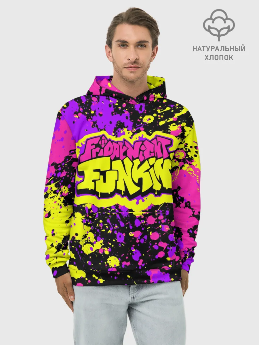 Худи мужской база хлопок / Friday Night Funkin