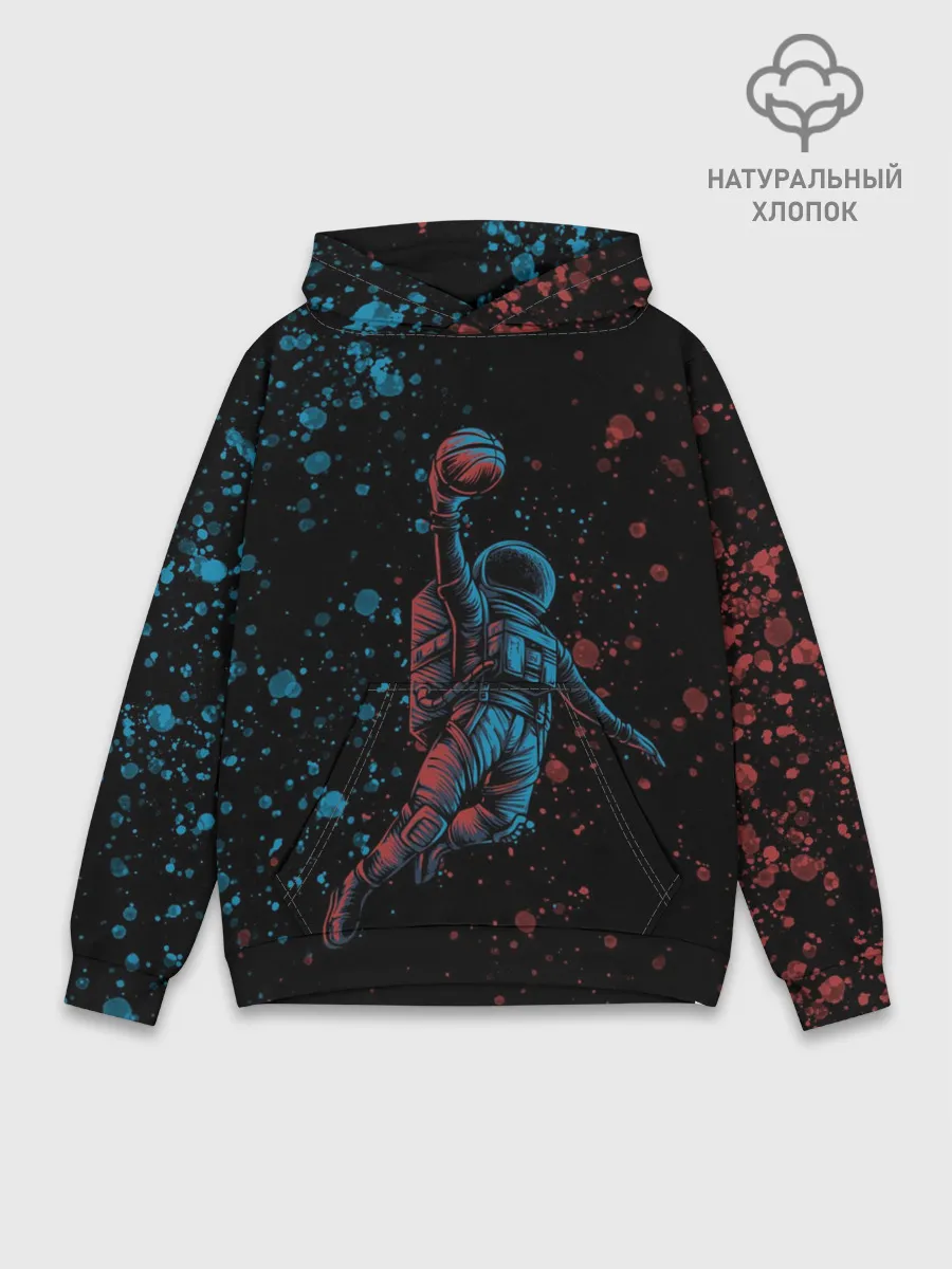 Худи мужской база хлопок / Space Dank