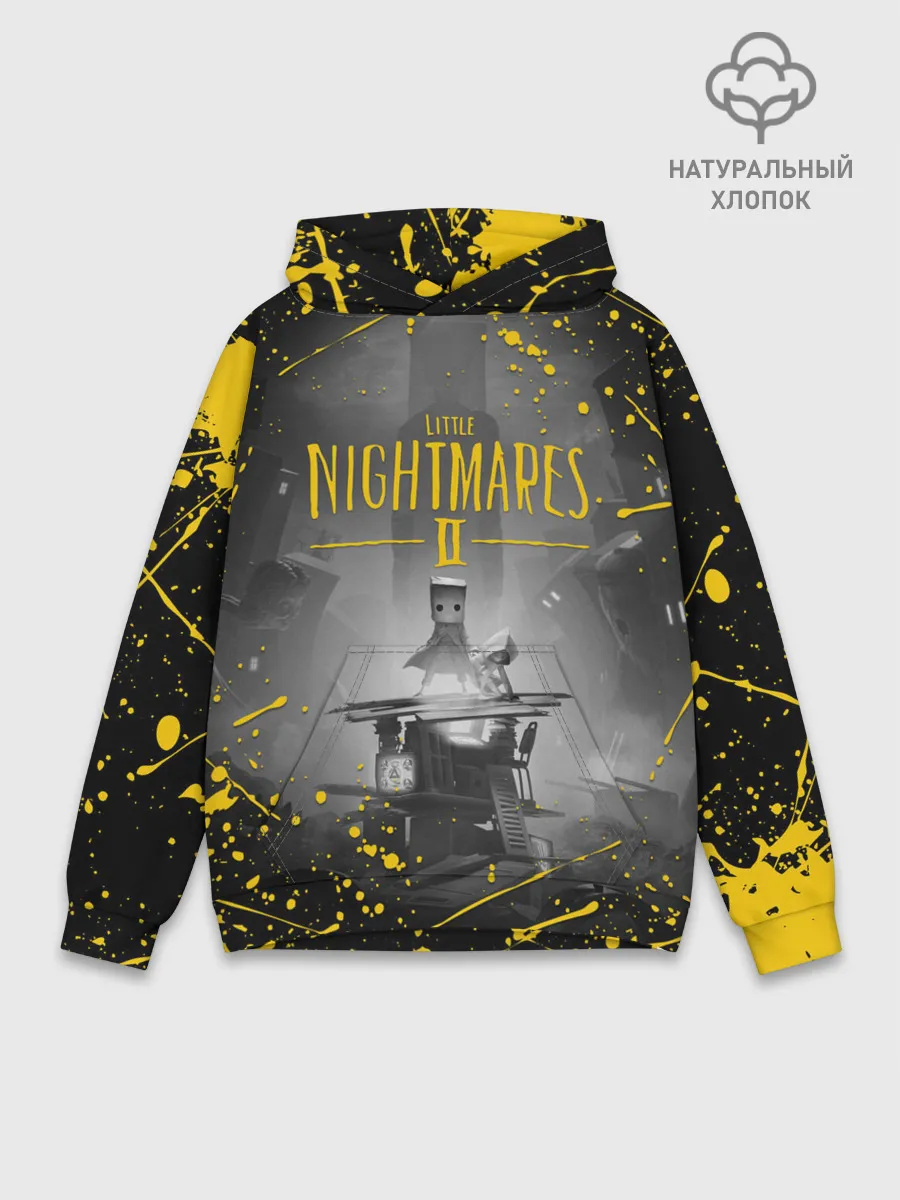 Худи мужской база хлопок / LITTLE NIGHTMARES 2