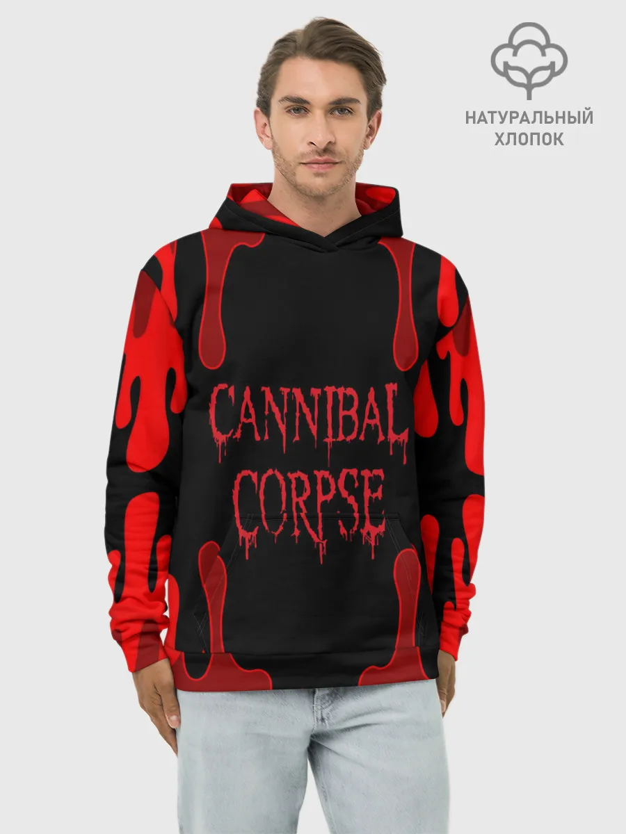 Худи мужской база хлопок / Cannibal Corpse
