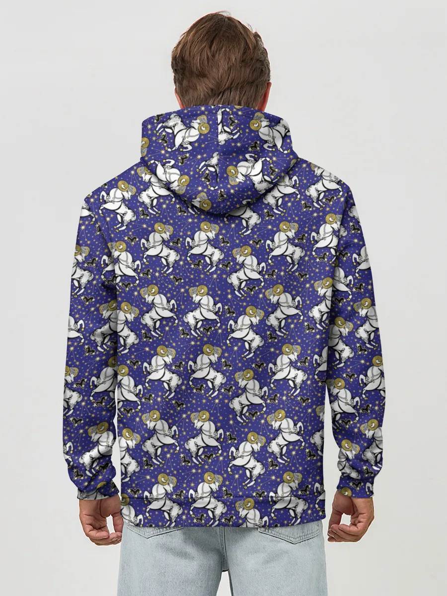 Худи мужской база хлопок / Овен