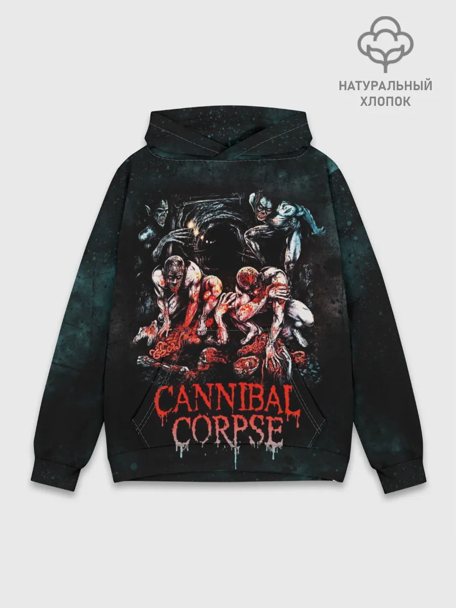 Худи мужской база хлопок / Cannibal Corpse