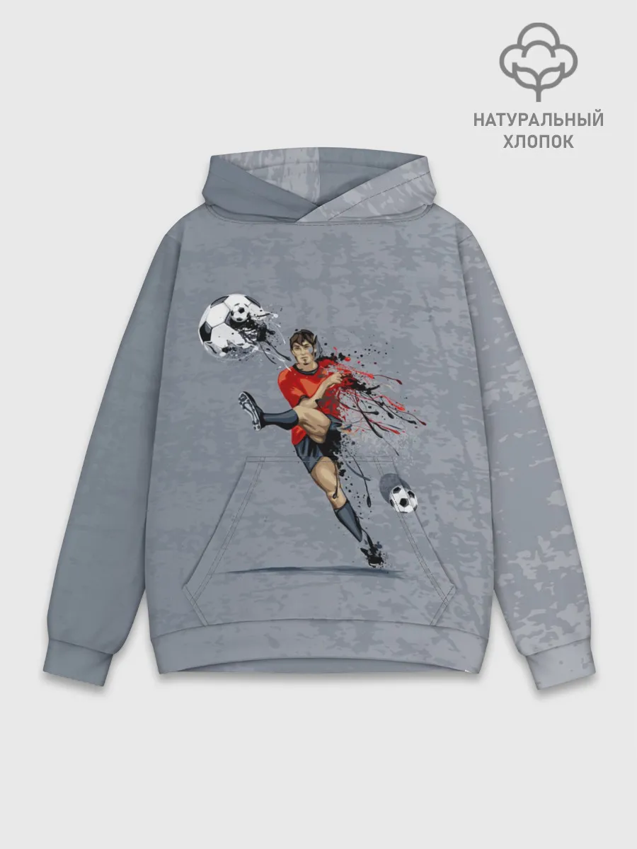 Худи мужской база хлопок / Футбол