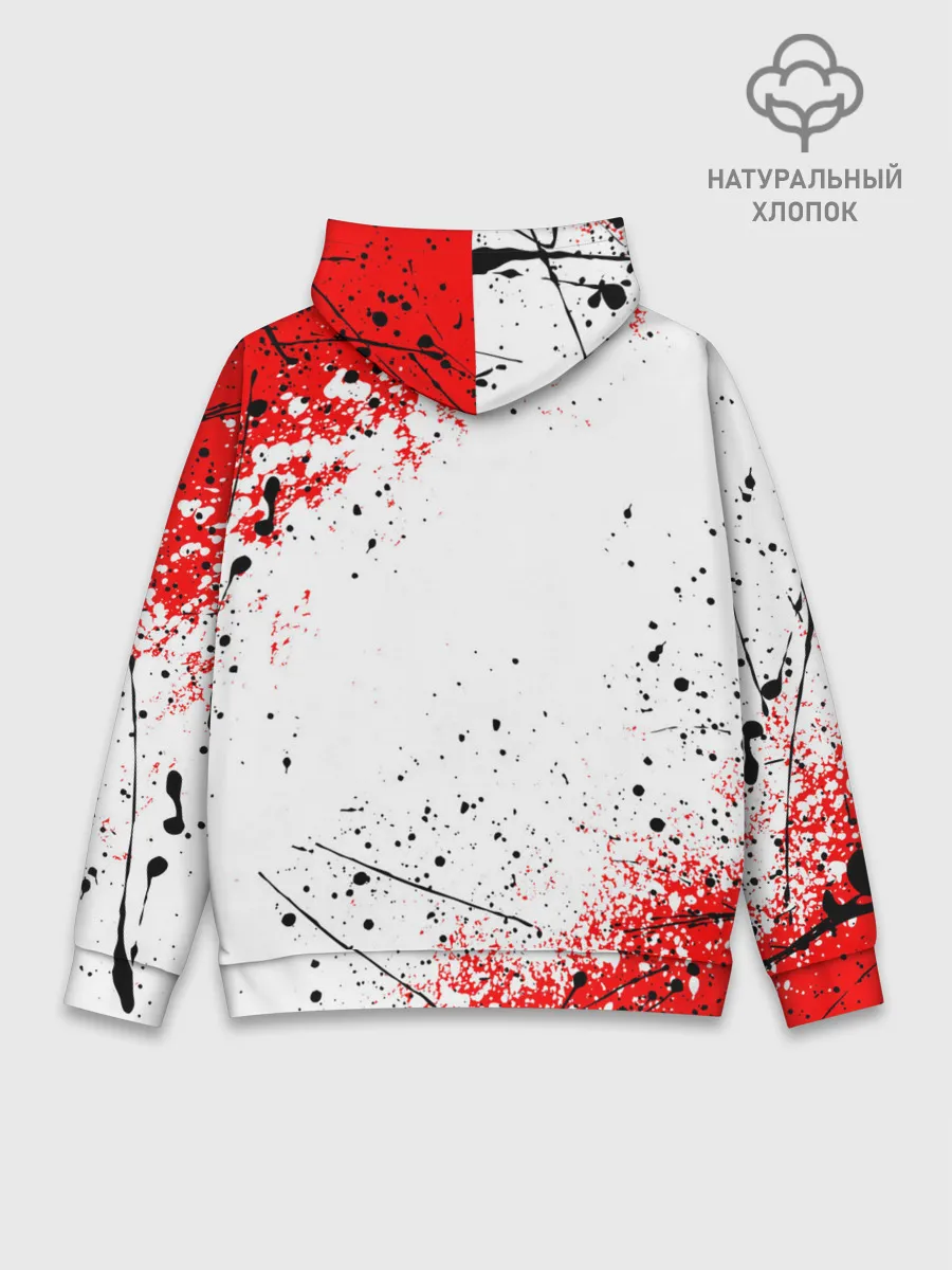 Худи мужской база хлопок / САКУРА | SAKURA | ВИШНЯ