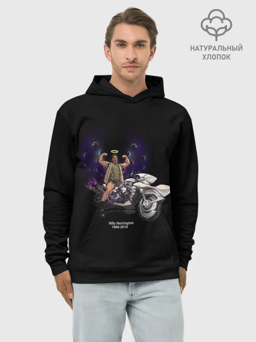 Худи мужской база хлопок / Aniki