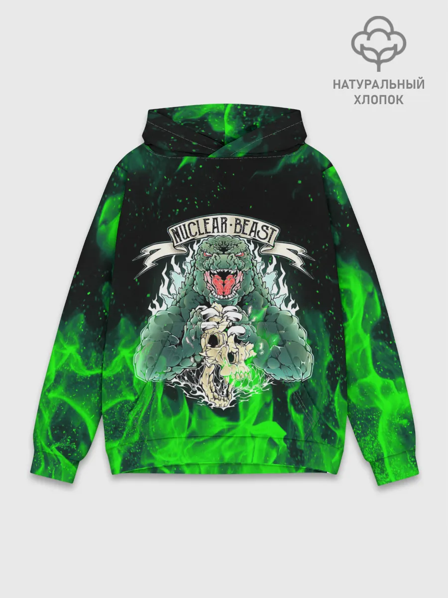 Худи мужской база хлопок / GODZILLA | ГОДЗИЛЛА