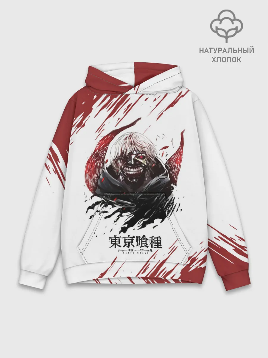 Худи мужской база хлопок / Kagune | Tokyo Ghoul