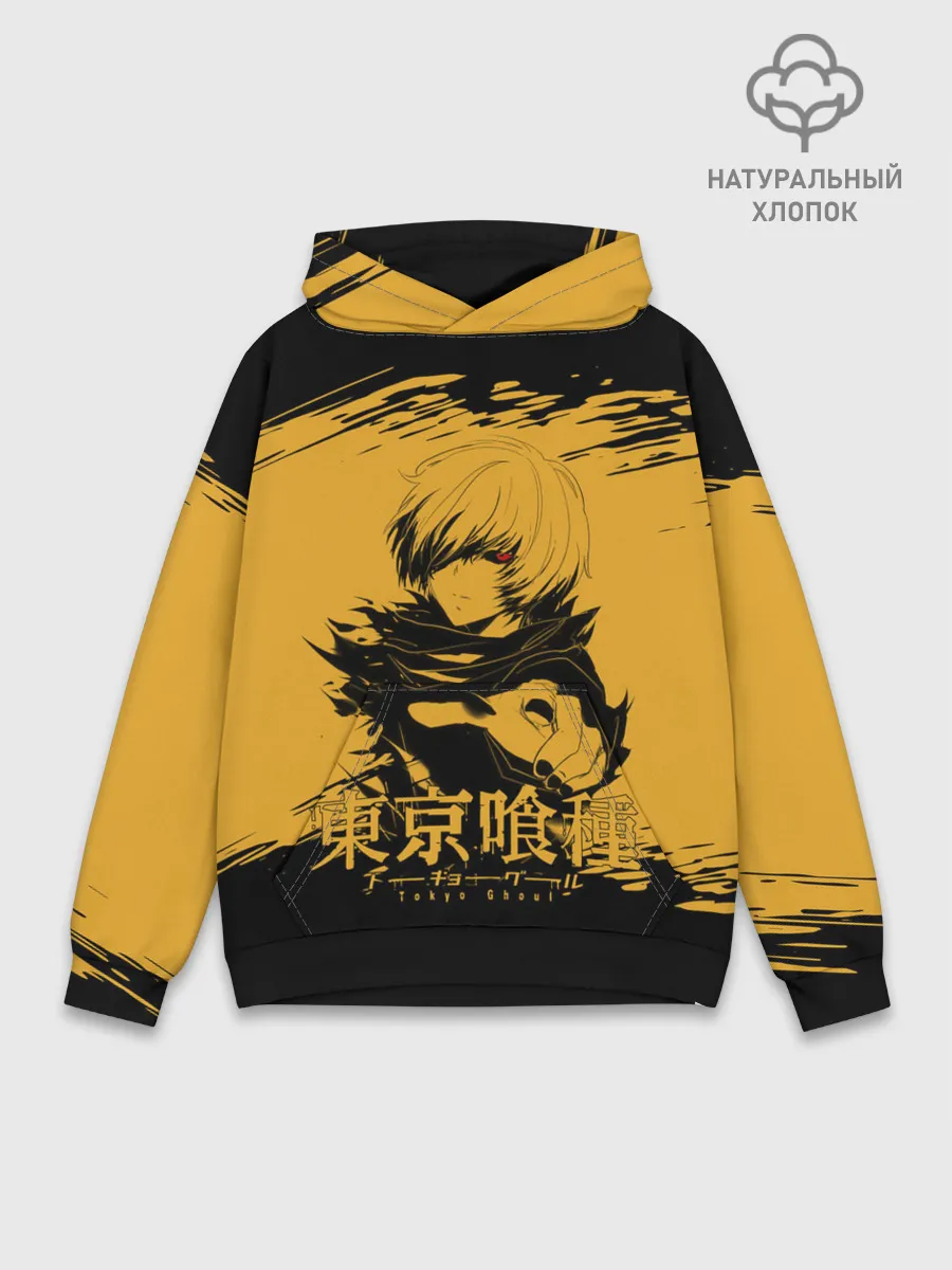 Худи мужской база хлопок / Канеки Кен