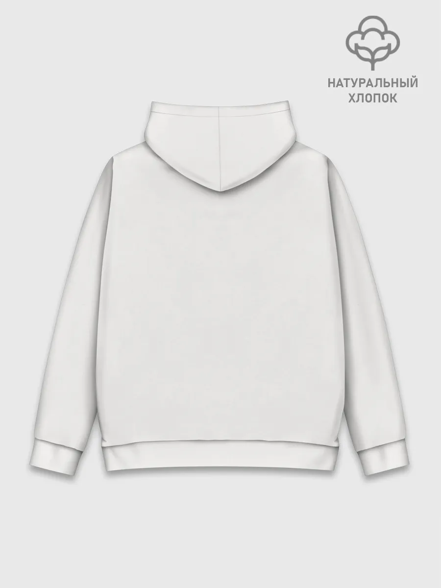 Худи мужской база хлопок / Котик