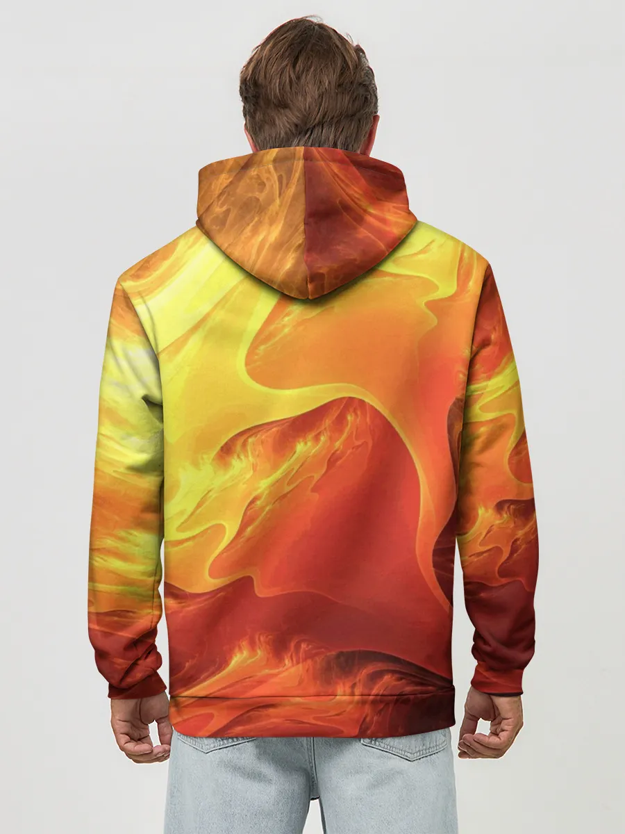 Худи мужской база хлопок / Шаман Кинг | Хао | Зик