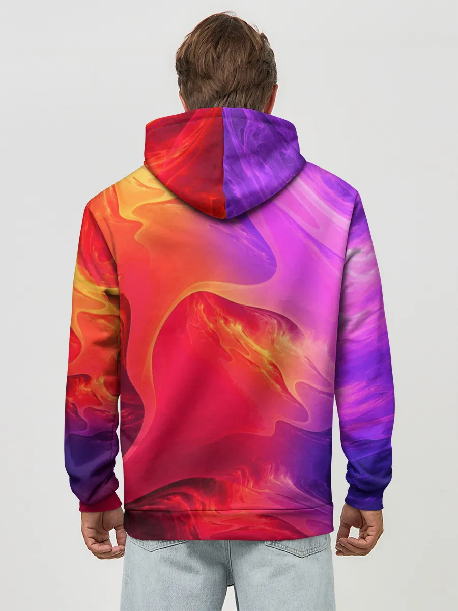 Худи мужской база хлопок / Шаман Кинг | Йо Асакура