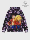 Худи мужской база хлопок / Луффи One Piece | Glitch