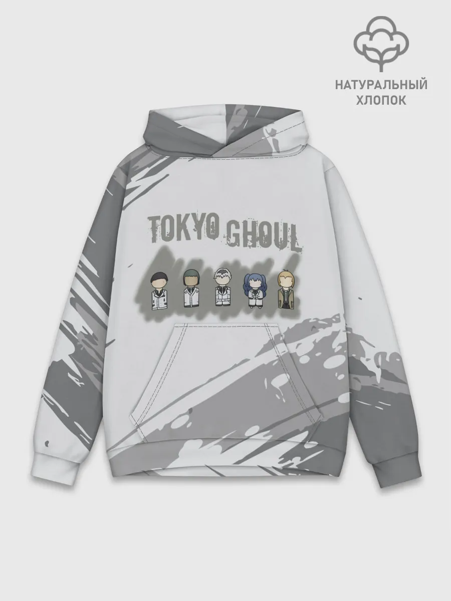 Худи мужской база хлопок / Персонажи Токийского Гуля