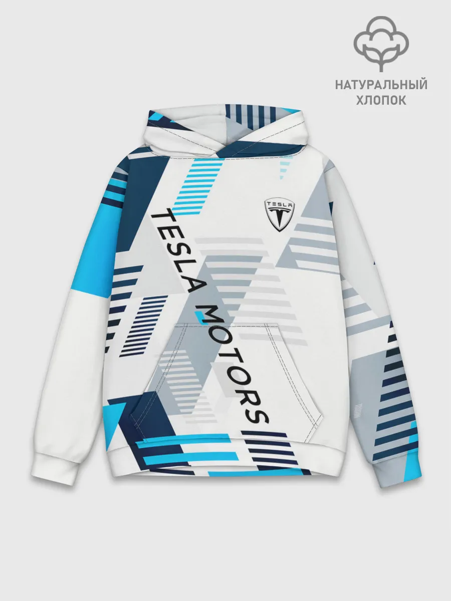 Худи мужской база хлопок / Tesla