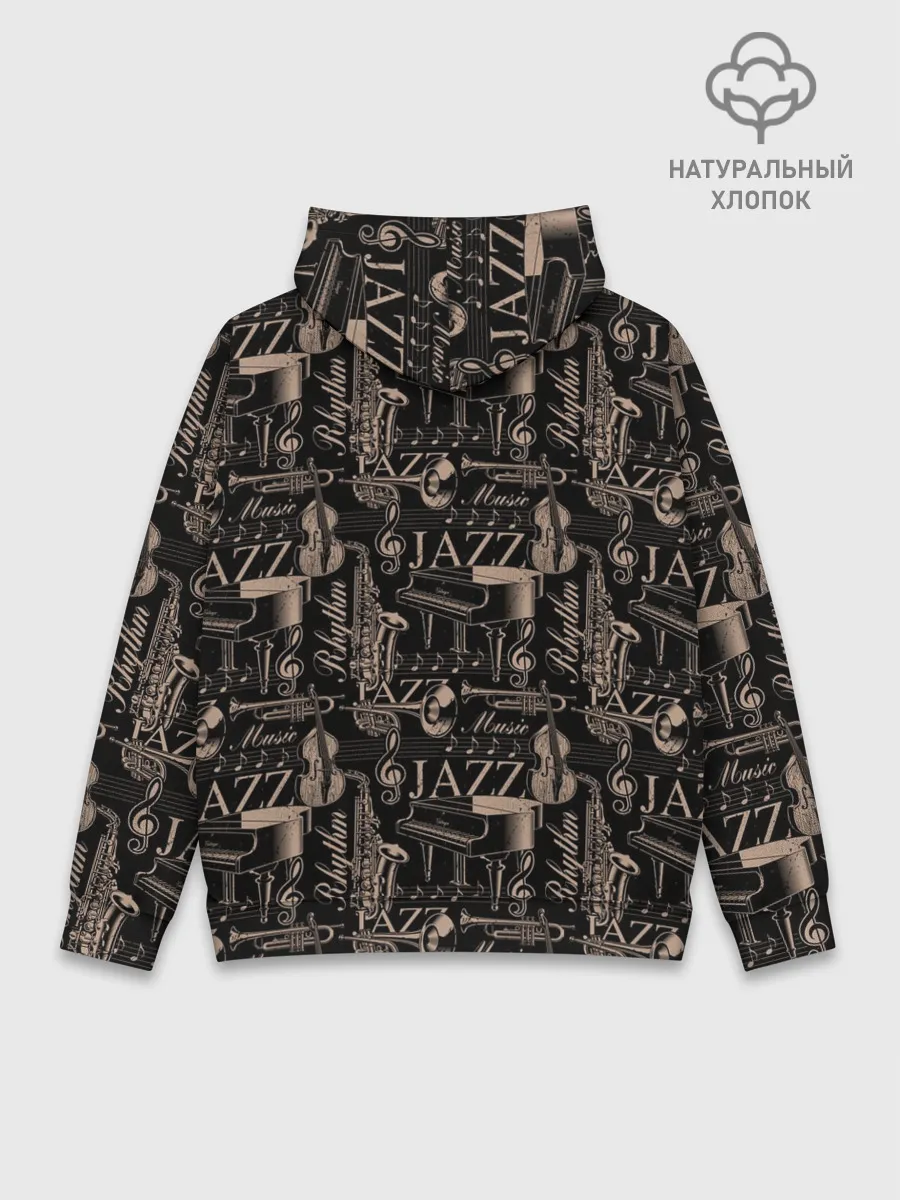 Худи мужской база хлопок / Jazz