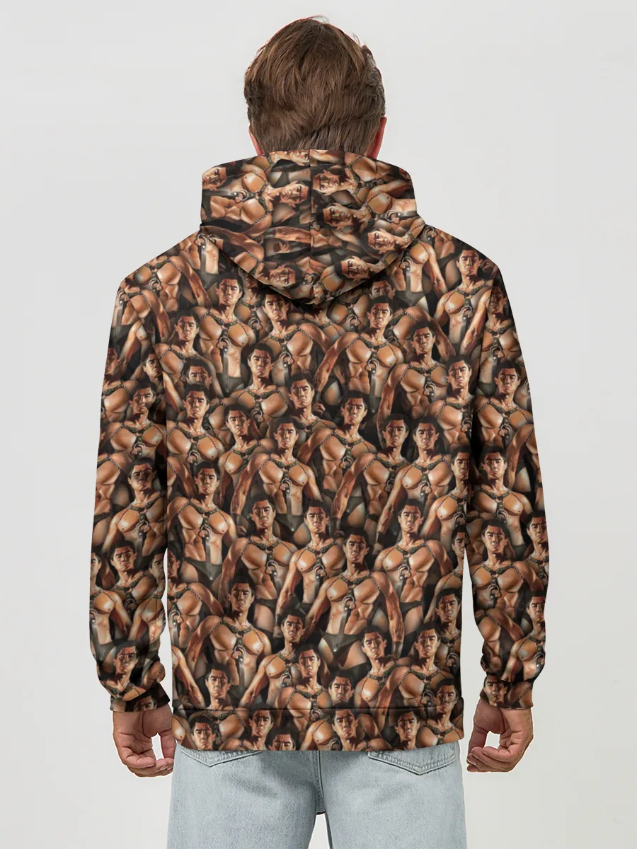 Худи мужской база хлопок / Gachimuchi | Van Darkholme