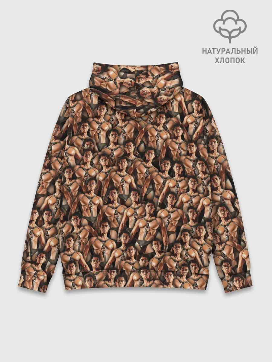 Худи мужской база хлопок / Gachimuchi | Van Darkholme