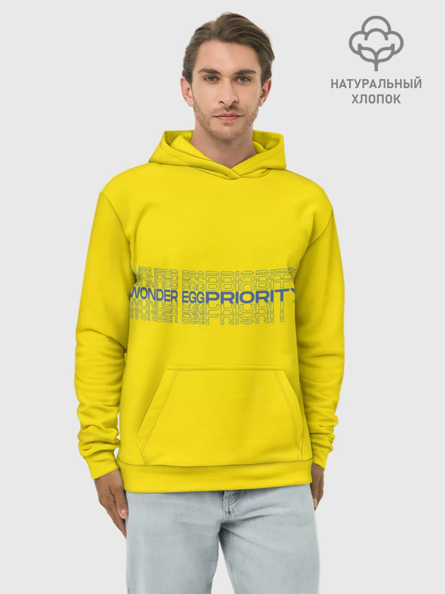 Худи мужской база хлопок / Приоритет чудо яйца